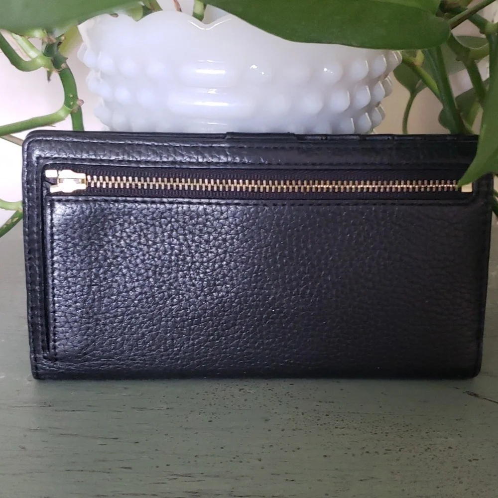 Kate Spade Black Leather Wallet
